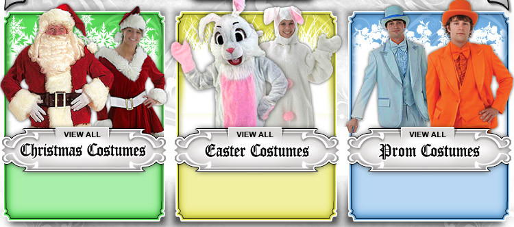 Christmas, Easter and Prom Costumes